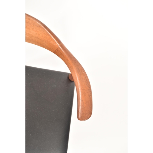 57 - Jacob Hermann for Randers Mobelfabrik - Bull Horn chair - A retro mid 20th century 1960s Danish teak... 