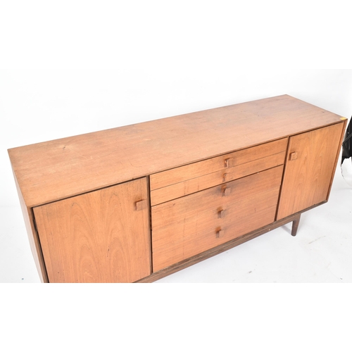 60 - IB Kofod Larsen for G Plan - A retro 1960s teak wood sideboard credenza. The sideboard comprising of... 