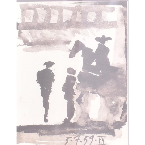 600 - Pablo Picasso (Spanish, 1881-1973) - Toros y Toreros - a mid 20th century original lithograph from t... 