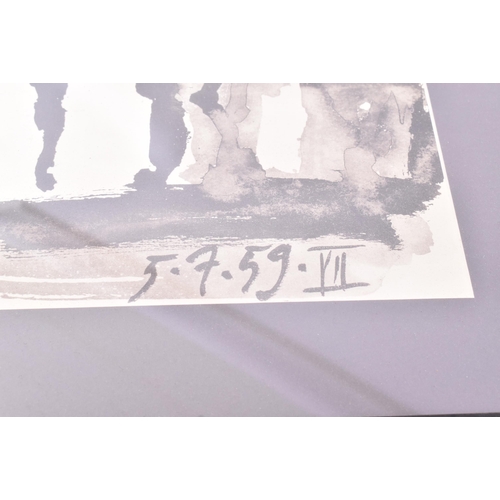 600 - Pablo Picasso (Spanish, 1881-1973) - Toros y Toreros - a mid 20th century original lithograph from t... 