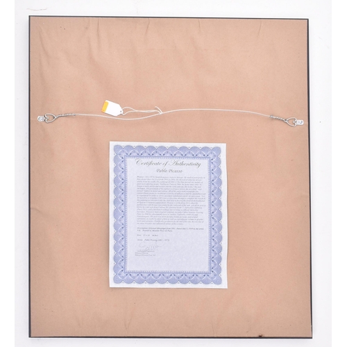 600 - Pablo Picasso (Spanish, 1881-1973) - Toros y Toreros - a mid 20th century original lithograph from t... 