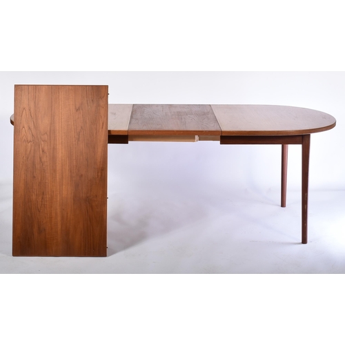 75 - Roeds Bjarnum - Sweden - A vintage mid 20th century Swedish teak Roeds Bjarnum extending oval dining... 