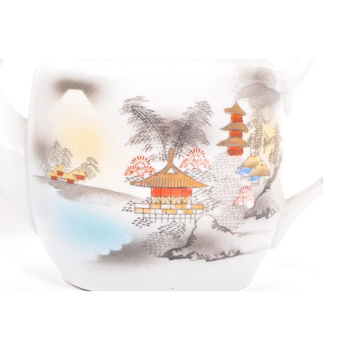 114 - A 20th century vintage fine China tea and coffee service made in Japan. These two sets have been han... 