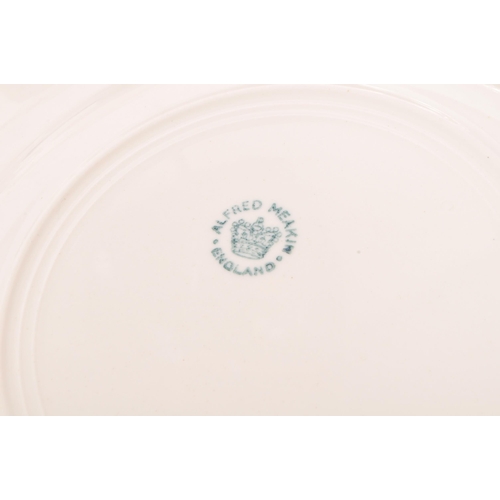 119 - A collection of vintage 20th century Alfred Meakin china cake plates, dinner plates, lidded tureens,... 