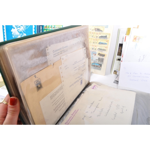 498 - A large collection of UK Royal Mail Unfranked postage stamps and first day covers. To include; Great... 