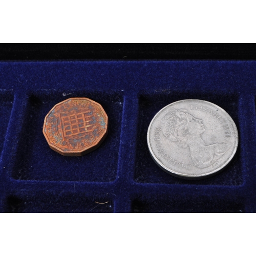 499 - A collection of mid 20th century uncirculated pre decimalisation UK coin currency. Most threepence p... 