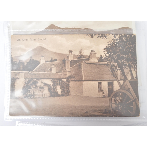 501 - A collection of early to mid 20th century Scottish postcards. Majority landscape scenes, including p... 
