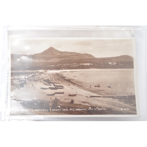501 - A collection of early to mid 20th century Scottish postcards. Majority landscape scenes, including p... 