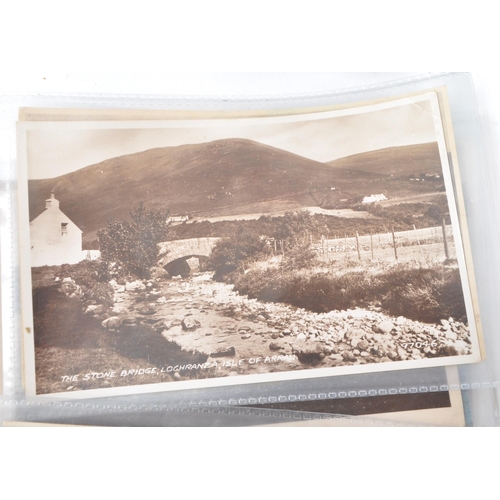 501 - A collection of early to mid 20th century Scottish postcards. Majority landscape scenes, including p... 
