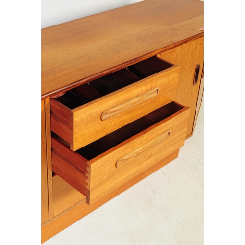 609 - G Plan - Fresco - A mid 20th century teak G-Plan Fresco range sideboard credenza. The sideboard havi... 