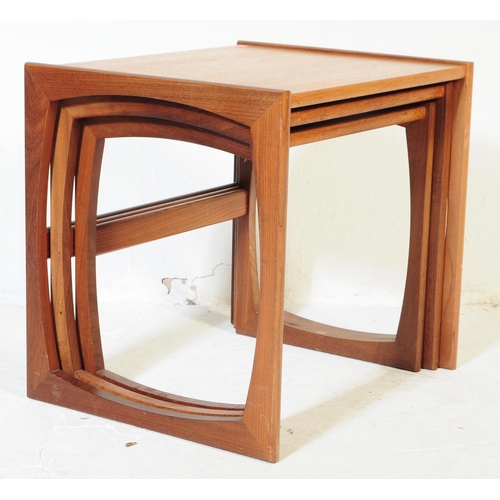 612 - R Bennett for G-Plan Furniture - A 1970's retro vintage teak wood graduating nest of tables by R Ben... 