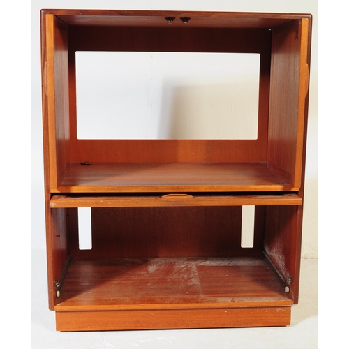 615 - G-Plan - Three pieces of G Plan Fresco Range teak to include a television cabinet, a low twin door c... 