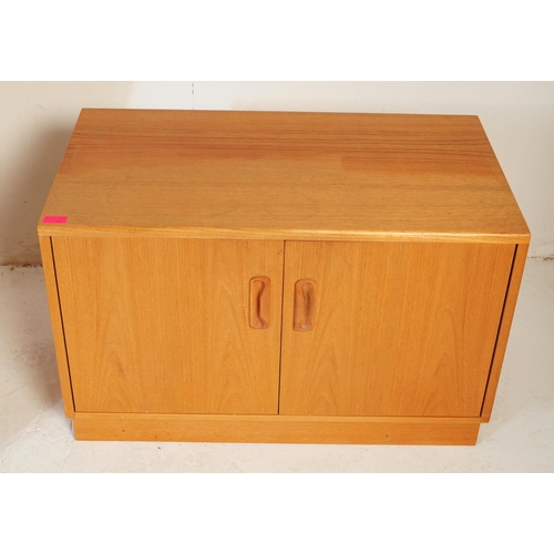 615 - G-Plan - Three pieces of G Plan Fresco Range teak to include a television cabinet, a low twin door c... 