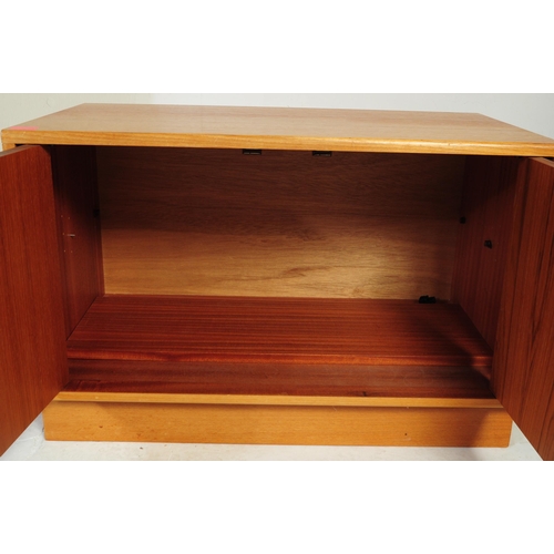 615 - G-Plan - Three pieces of G Plan Fresco Range teak to include a television cabinet, a low twin door c... 