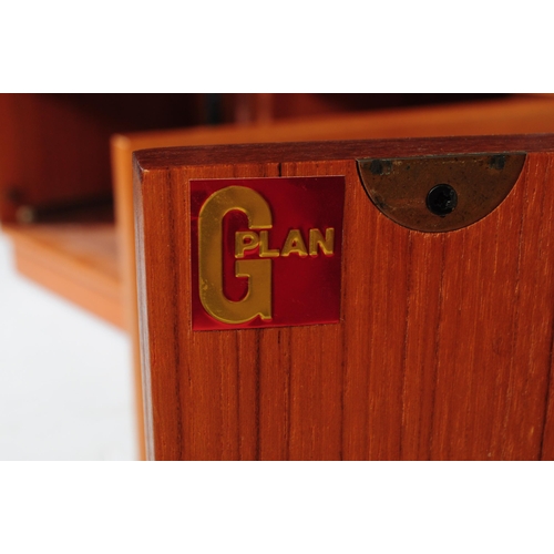 615 - G-Plan - Three pieces of G Plan Fresco Range teak to include a television cabinet, a low twin door c... 
