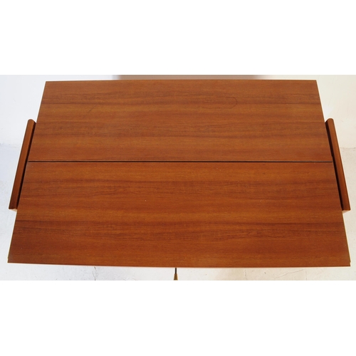 636 - A retro mid 20th Century 1970's metamorphic chrome two tier folding tea / drinks cocktail trolley ha... 