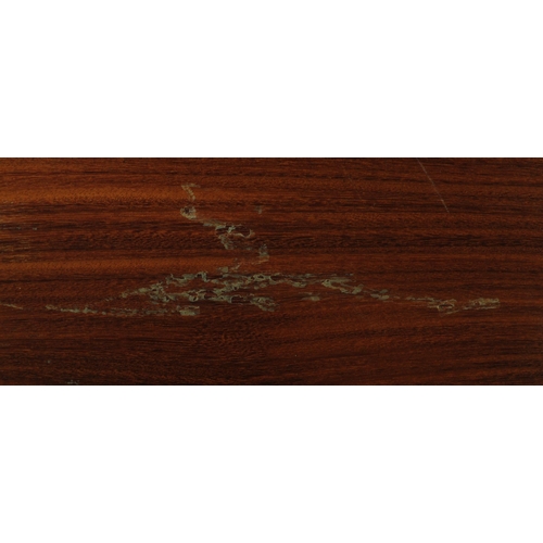 639 - British Modern Design - A pair of retro mid 20th century British furniture teak side occasional tabl... 