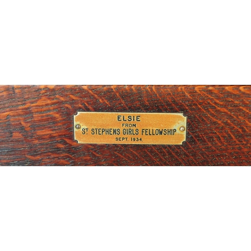 662 - A vintage 20th century circa 1930s Art Deco reclining armchair. Having a square chequered pattern up... 