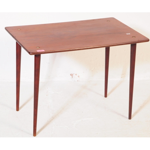 665 - Georg Petersen - Mobelfabrik for Selectform. Retro mid 20th century teak occasional side coffee tabl... 