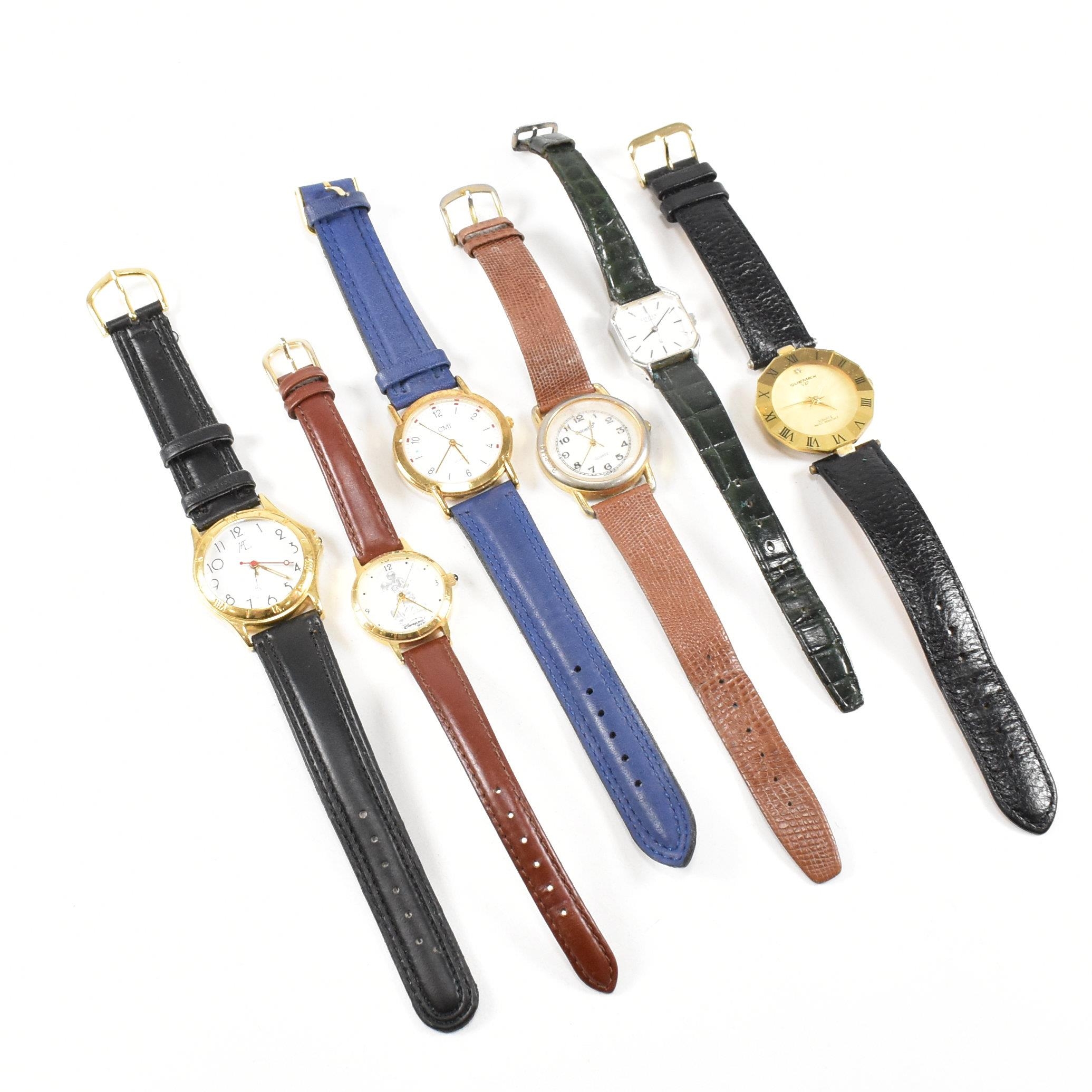 A collection of vintage and later The watch lot to