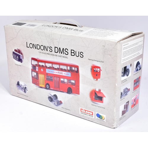 10 - Diecast - an original Gilbow made 1/24 scale diecast model No. 99101 Daimler DMS Bus London Transpor... 