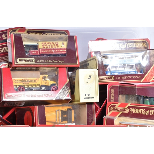 106 - Diecast - a collection of approximately x40 assorted Matchbox Y-Series / Models of Yesteryear diecas... 