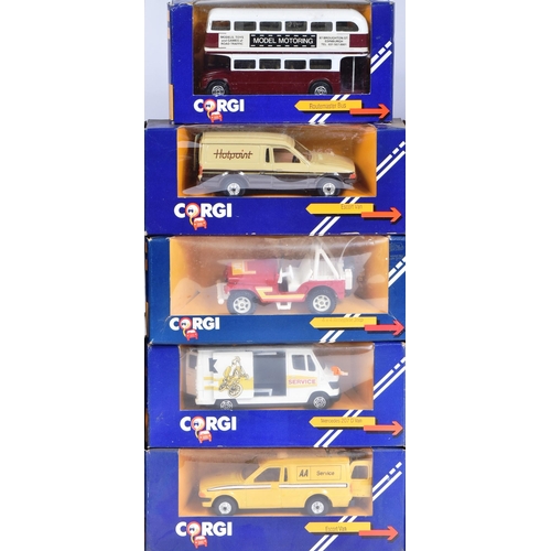 114 - Diecast - a collection of x20 vintage Corgi diecast models to include; 1168 Euro Express Bus, 1190 F... 