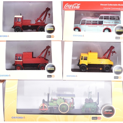 115 - Diecast - a collection of assorted Oxford made diecast models of 1/76 and 1/43 scale to include Oxfo... 