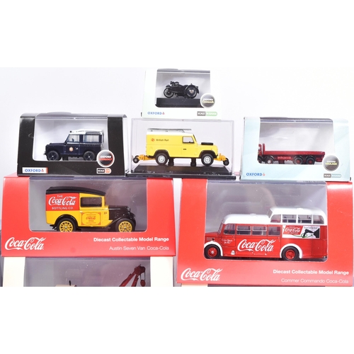 115 - Diecast - a collection of assorted Oxford made diecast models of 1/76 and 1/43 scale to include Oxfo... 