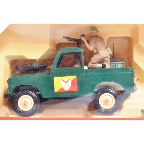 12 - Diecast - an original vintage Britains Military diecast model No. 9787 Army Land Rover and Gun. The ... 