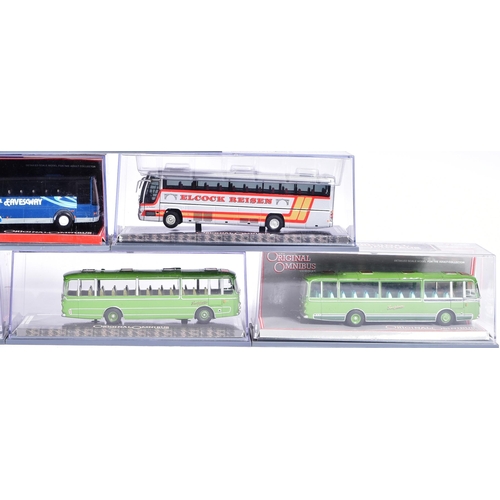 128 - Diecast - a collection of x10 Corgi Original Omnibus 1/76 scale boxed diecast model buses to include... 