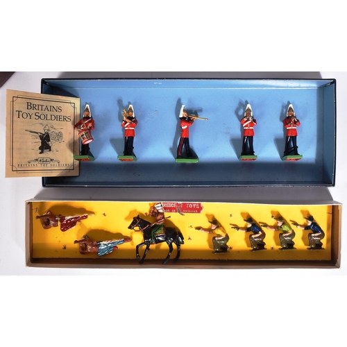 129 - Toy Soldiers - a collection of assorted lead toy soldiers comprising; Britain's Ceremonial Collectio... 