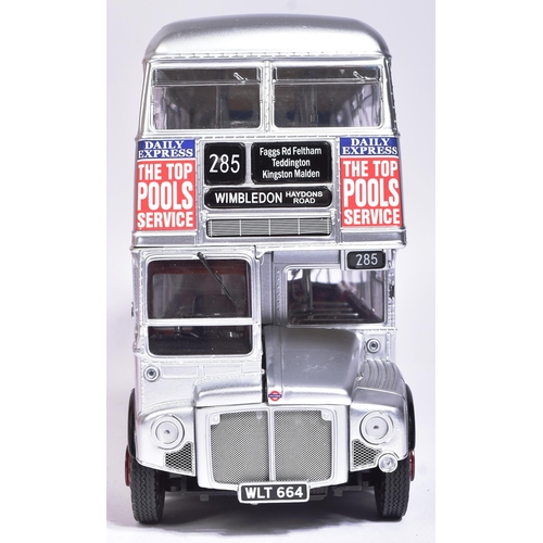 135 - Diecast - a large Sun Star made 1/24 scale diecast model No. 2903 The Silver Lady London Routemaster... 