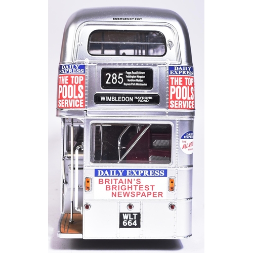 135 - Diecast - a large Sun Star made 1/24 scale diecast model No. 2903 The Silver Lady London Routemaster... 