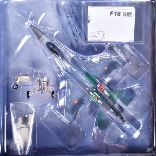 153 - Diecast - x2 original Herpa Military Series 1/72 scale diecast model aircrafts comprising; 580380 He... 