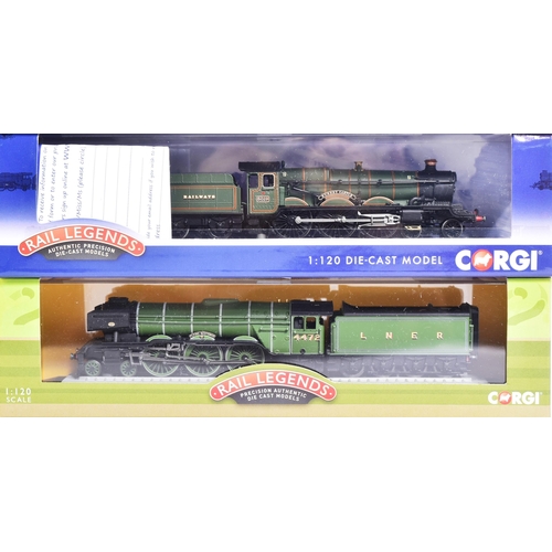 154 - Corgi Rail Legends - a collection of x7 Corgi ' Rail Legends ' 1/120 scale boxed diecast model railw... 