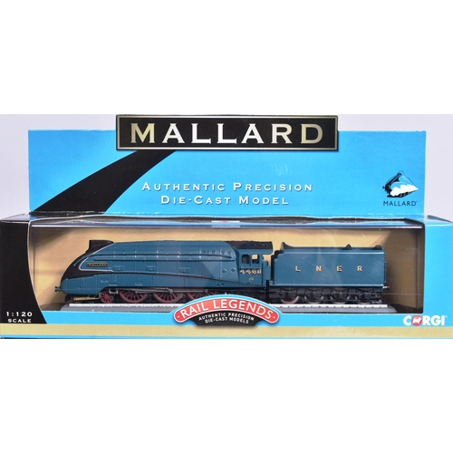 157 - Corgi Rail Legends - a collection of X10 Corgi ' Rail Legends ' 1/120 scale boxed diecast model rail... 