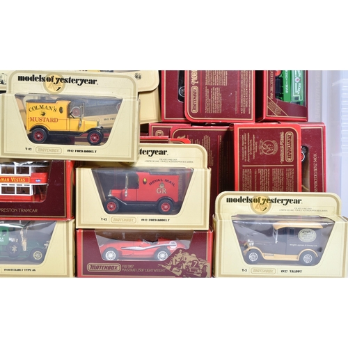 159 - Diecast - a large collection of assorted Matchbox Models of Yesteryear / Y-Series diecast model cars... 