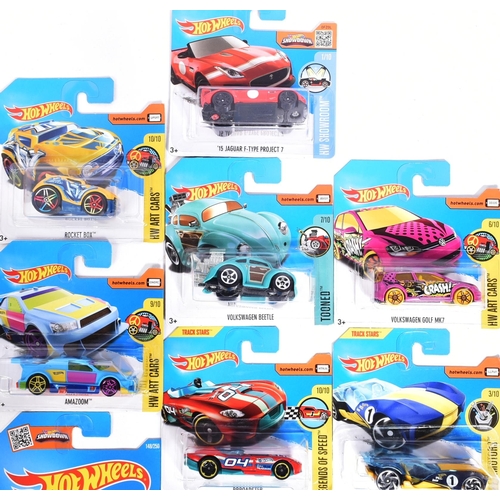 164 - Hot Wheels - Mattel - a collection of x20 assorted 2010s Mattel made HotWheels carded diecast models... 