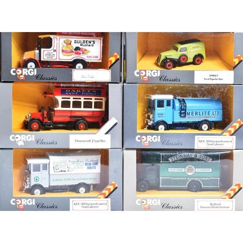 166 - Diecast - a collection of x20 vintage Corgi diecast models to include; C864/4 Ford Model T Tanker, C... 