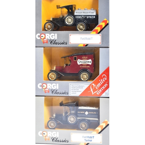 166 - Diecast - a collection of x20 vintage Corgi diecast models to include; C864/4 Ford Model T Tanker, C... 