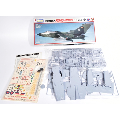 178 - Model Kits - x3 Revell fighter aircraft model kits, 1/32 scale, comprising of: RF-4E Phantom II (F-4... 