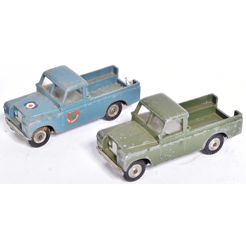 182 - Diecast - a collection of x4 vintage Triang / Tri-ang Spot On 1/42 scale diecast models. All Land Ro... 