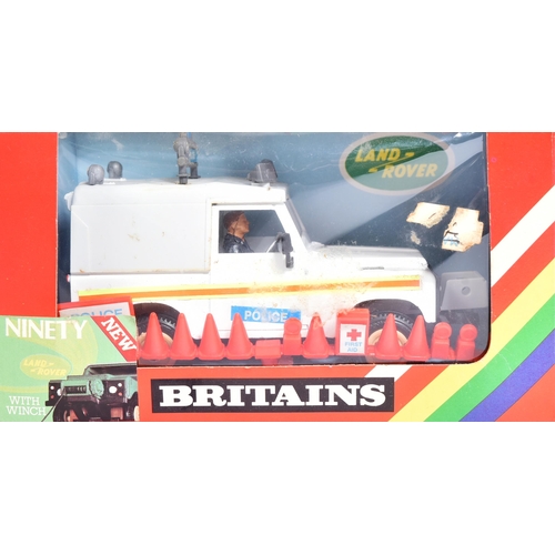 191 - Diecast - a collection of x3 vintage Britains diecast models comprising; 9782 Military Land Rover 95... 