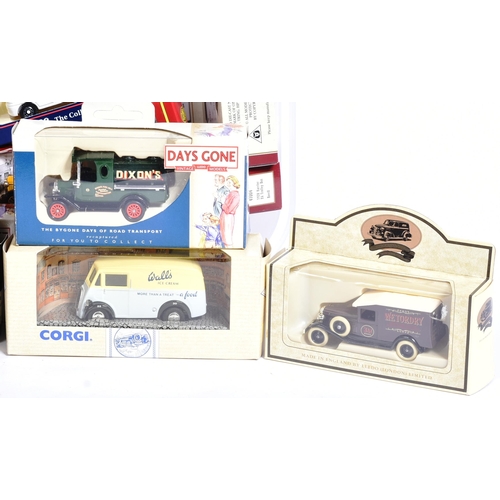 193 - Diecast - a large collection of assorted Lledo / Days Gone diecast model cars and other vehicles. Va... 