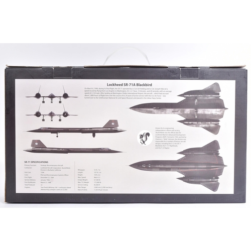 198 - Diecast - Air Force 1 1/72 scale American aircraft model, item no. AF1-00112, the Lockheed SR-71A Bl... 