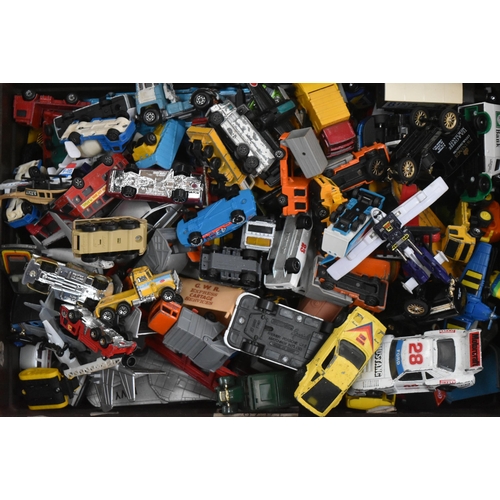 200 - Diecast - a HUGE collection of assorted vintage diecast model cars and other vehicles of various sca... 