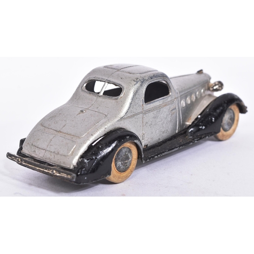 210 - Tootsietoy - a pre-War c1930s USA made Tootsietoy diecast model LaSelle Coupe. Silver, with black ch... 