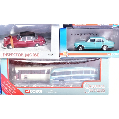 213 - Diecast - a collection of assorted Corgi diecast model cars and other vehicles to include Corgi Orig... 