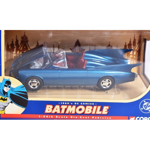 216 - Batman - a collection of x6 Corgi made DC Comics Batman diecast model vehicles to include;1940's Bat... 